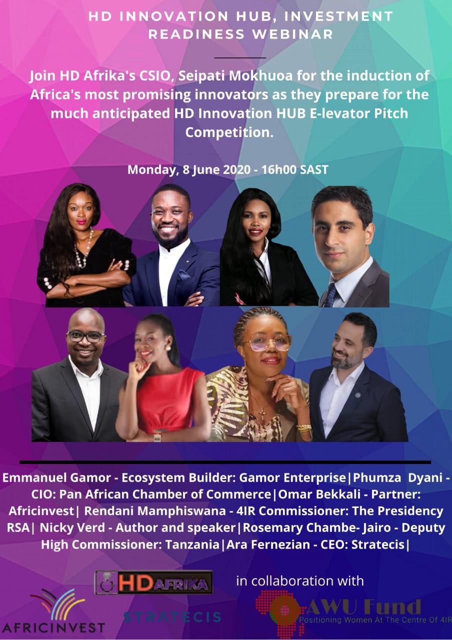 Investment Readiness: HD Africa Innovation Hub Investment Ready Webinar