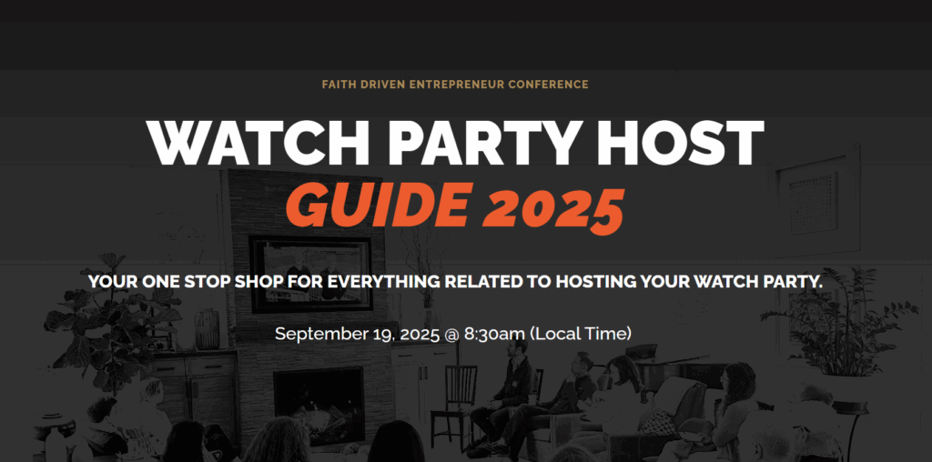 FDEC WATCH PARTY HOST